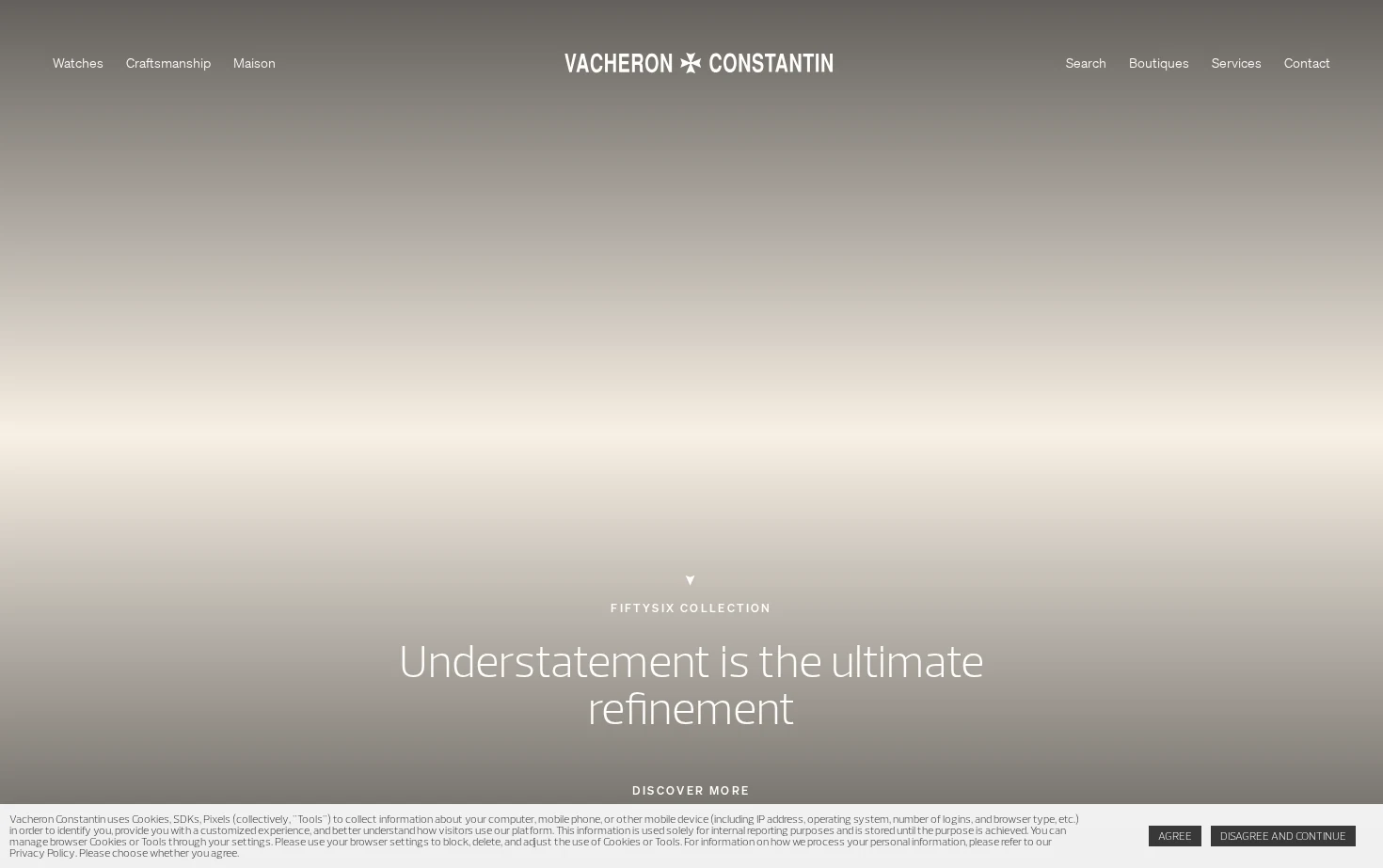 Vacheron Constantin 页面快照